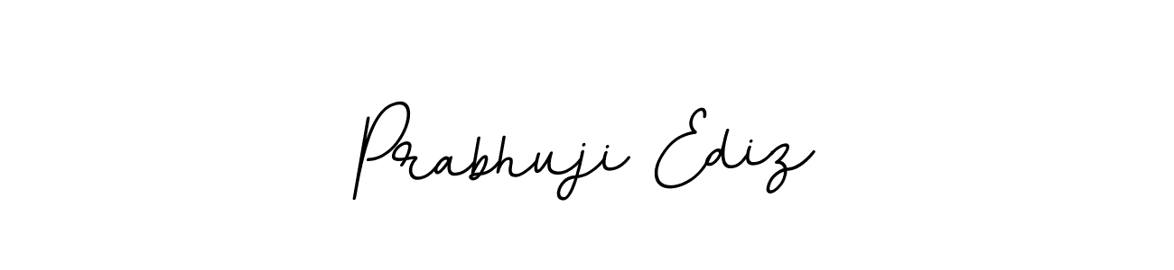 Prabhuji Ediz stylish signature style. Best Handwritten Sign (BallpointsItalic-DORy9) for my name. Handwritten Signature Collection Ideas for my name Prabhuji Ediz. Prabhuji Ediz signature style 11 images and pictures png