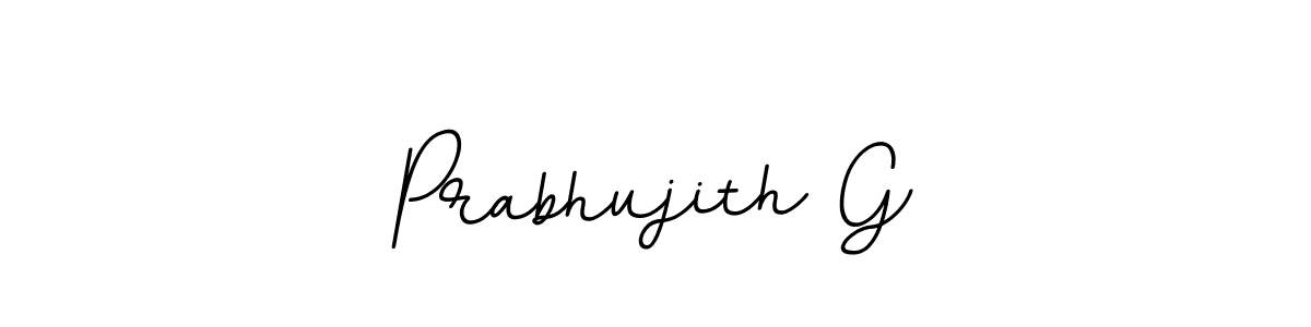 How to make Prabhujith G signature? BallpointsItalic-DORy9 is a professional autograph style. Create handwritten signature for Prabhujith G name. Prabhujith G signature style 11 images and pictures png
