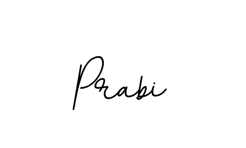 Prabi stylish signature style. Best Handwritten Sign (BallpointsItalic-DORy9) for my name. Handwritten Signature Collection Ideas for my name Prabi. Prabi signature style 11 images and pictures png