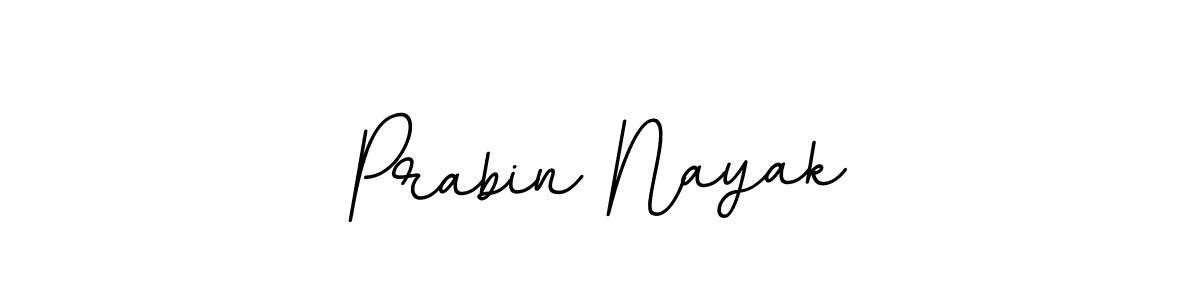 The best way (BallpointsItalic-DORy9) to make a short signature is to pick only two or three words in your name. The name Prabin Nayak include a total of six letters. For converting this name. Prabin Nayak signature style 11 images and pictures png