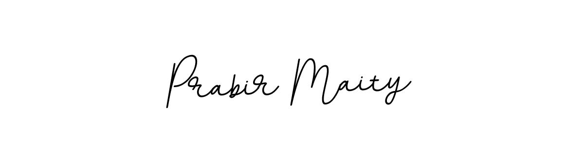 Create a beautiful signature design for name Prabir Maity. With this signature (BallpointsItalic-DORy9) fonts, you can make a handwritten signature for free. Prabir Maity signature style 11 images and pictures png