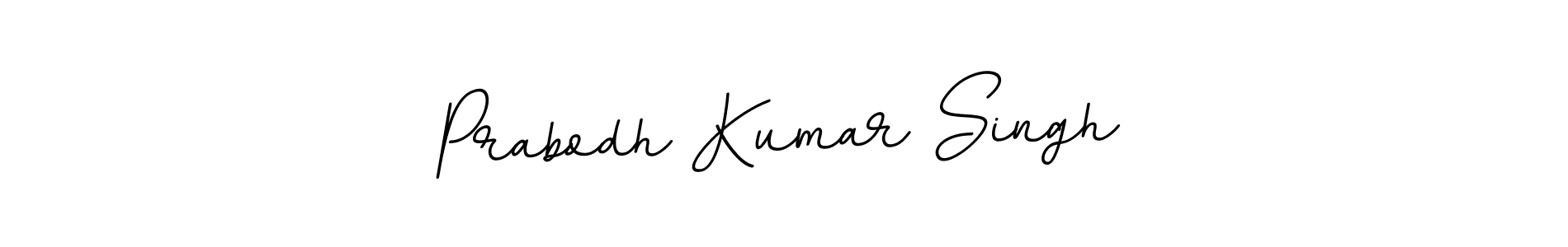 Use a signature maker to create a handwritten signature online. With this signature software, you can design (BallpointsItalic-DORy9) your own signature for name Prabodh Kumar Singh. Prabodh Kumar Singh signature style 11 images and pictures png