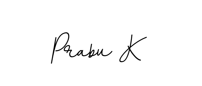 Also we have Prabu K name is the best signature style. Create professional handwritten signature collection using BallpointsItalic-DORy9 autograph style. Prabu K signature style 11 images and pictures png