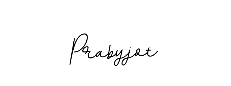 Design your own signature with our free online signature maker. With this signature software, you can create a handwritten (BallpointsItalic-DORy9) signature for name Prabyjot. Prabyjot signature style 11 images and pictures png