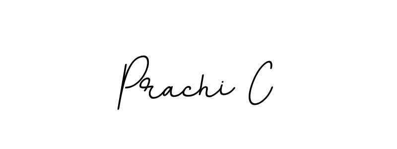 Also You can easily find your signature by using the search form. We will create Prachi C name handwritten signature images for you free of cost using BallpointsItalic-DORy9 sign style. Prachi C signature style 11 images and pictures png