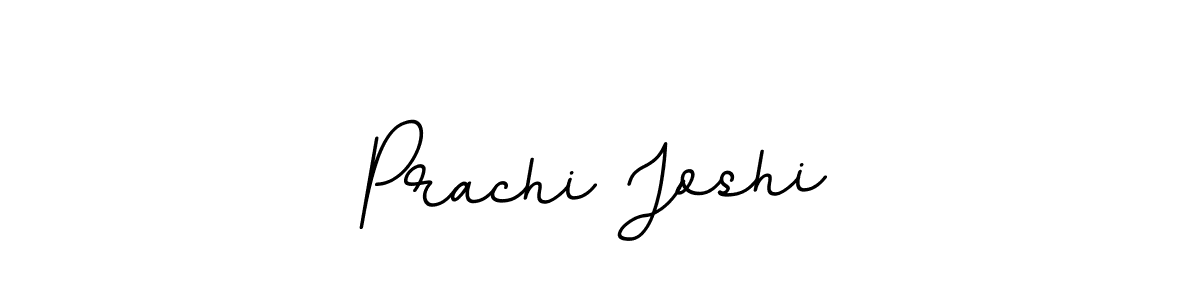 Design your own signature with our free online signature maker. With this signature software, you can create a handwritten (BallpointsItalic-DORy9) signature for name Prachi Joshi. Prachi Joshi signature style 11 images and pictures png