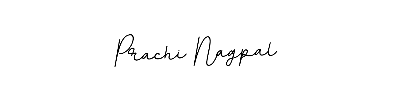 The best way (BallpointsItalic-DORy9) to make a short signature is to pick only two or three words in your name. The name Prachi Nagpal include a total of six letters. For converting this name. Prachi Nagpal signature style 11 images and pictures png