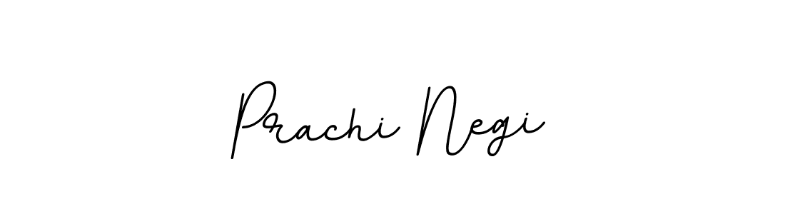 Make a beautiful signature design for name Prachi Negi. With this signature (BallpointsItalic-DORy9) style, you can create a handwritten signature for free. Prachi Negi signature style 11 images and pictures png