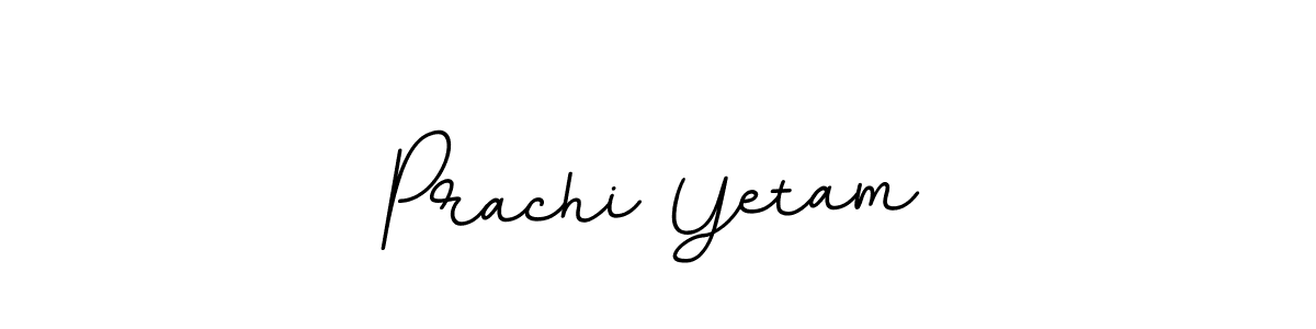 if you are searching for the best signature style for your name Prachi Yetam. so please give up your signature search. here we have designed multiple signature styles  using BallpointsItalic-DORy9. Prachi Yetam signature style 11 images and pictures png