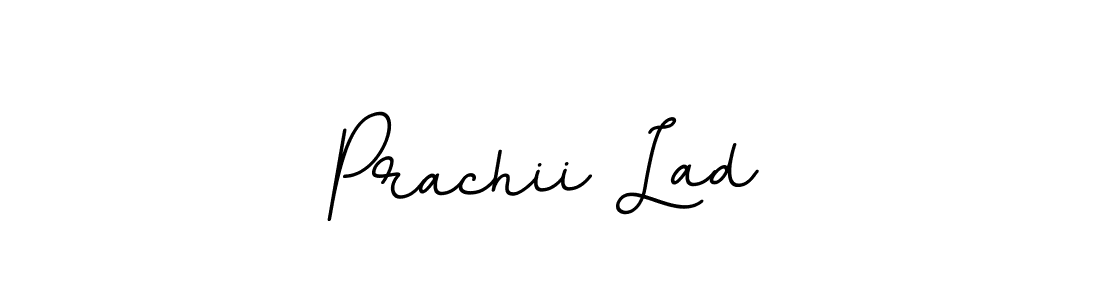 Use a signature maker to create a handwritten signature online. With this signature software, you can design (BallpointsItalic-DORy9) your own signature for name Prachii Lad. Prachii Lad signature style 11 images and pictures png