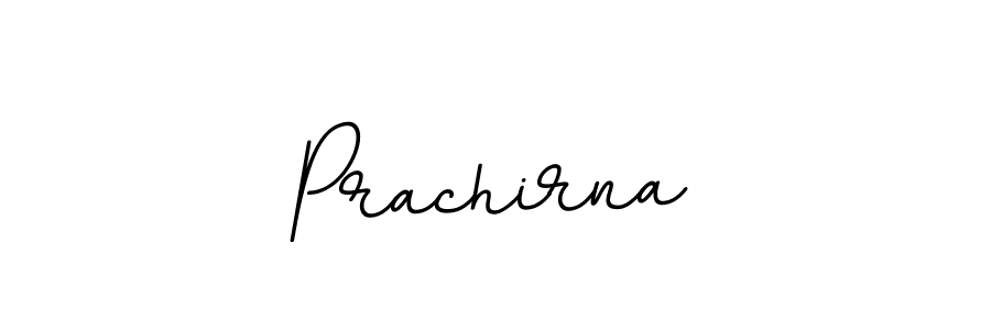 How to make Prachirna name signature. Use BallpointsItalic-DORy9 style for creating short signs online. This is the latest handwritten sign. Prachirna signature style 11 images and pictures png