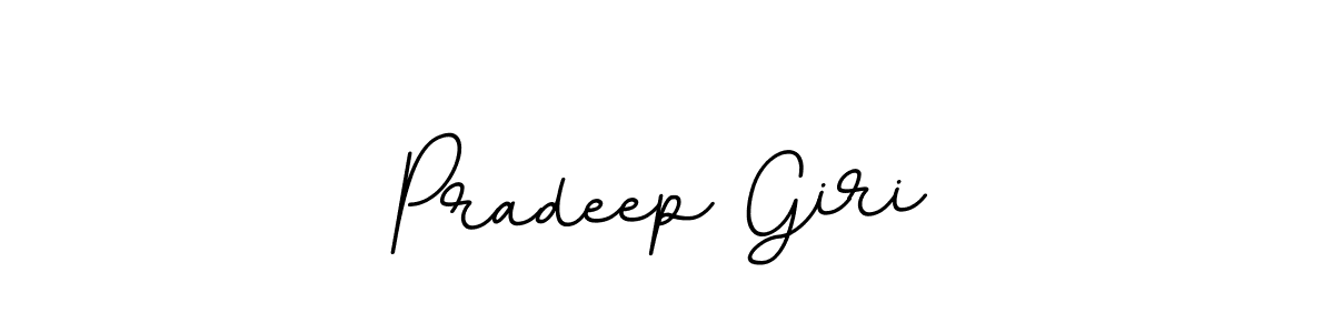 Pradeep Giri stylish signature style. Best Handwritten Sign (BallpointsItalic-DORy9) for my name. Handwritten Signature Collection Ideas for my name Pradeep Giri. Pradeep Giri signature style 11 images and pictures png