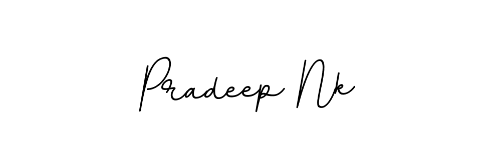 This is the best signature style for the Pradeep Nk name. Also you like these signature font (BallpointsItalic-DORy9). Mix name signature. Pradeep Nk signature style 11 images and pictures png