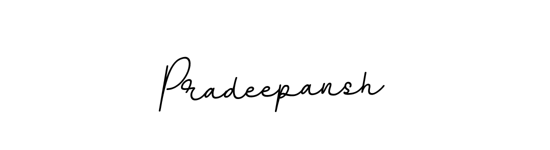 if you are searching for the best signature style for your name Pradeepansh. so please give up your signature search. here we have designed multiple signature styles  using BallpointsItalic-DORy9. Pradeepansh signature style 11 images and pictures png