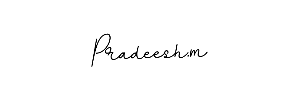 Once you've used our free online signature maker to create your best signature BallpointsItalic-DORy9 style, it's time to enjoy all of the benefits that Pradeesh.m name signing documents. Pradeesh.m signature style 11 images and pictures png