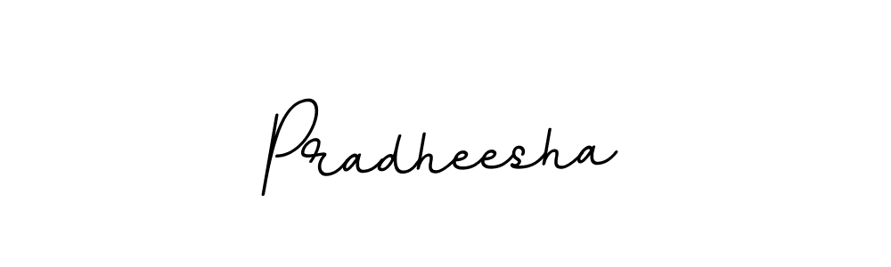 How to make Pradheesha signature? BallpointsItalic-DORy9 is a professional autograph style. Create handwritten signature for Pradheesha name. Pradheesha signature style 11 images and pictures png