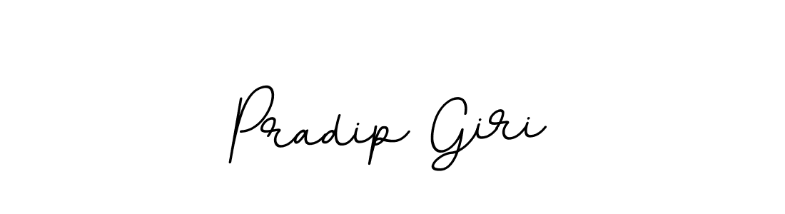 Design your own signature with our free online signature maker. With this signature software, you can create a handwritten (BallpointsItalic-DORy9) signature for name Pradip Giri. Pradip Giri signature style 11 images and pictures png
