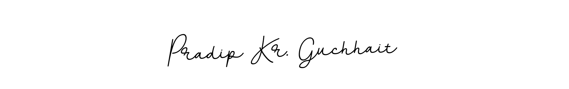 It looks lik you need a new signature style for name Pradip Kr. Guchhait. Design unique handwritten (BallpointsItalic-DORy9) signature with our free signature maker in just a few clicks. Pradip Kr. Guchhait signature style 11 images and pictures png