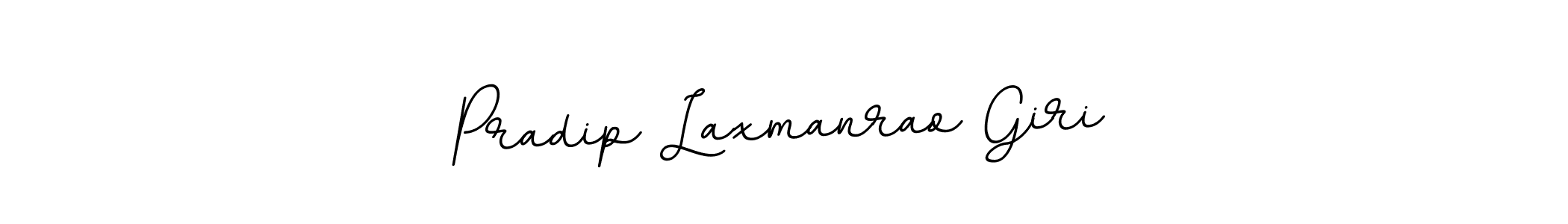 How to make Pradip Laxmanrao Giri name signature. Use BallpointsItalic-DORy9 style for creating short signs online. This is the latest handwritten sign. Pradip Laxmanrao Giri signature style 11 images and pictures png
