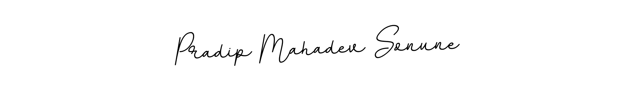 Also we have Pradip Mahadev Sonune name is the best signature style. Create professional handwritten signature collection using BallpointsItalic-DORy9 autograph style. Pradip Mahadev Sonune signature style 11 images and pictures png