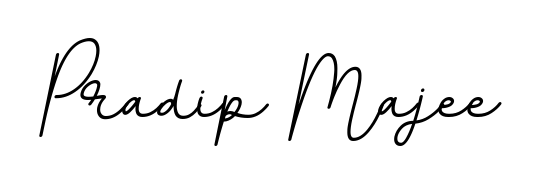 Give your name Pradip Majee an exquisite flair with the BallpointsItalic-DORy9 script font. Ideal for contracts, resumes, and formal letterheads. Pradip Majee signature style 11 images and pictures png
