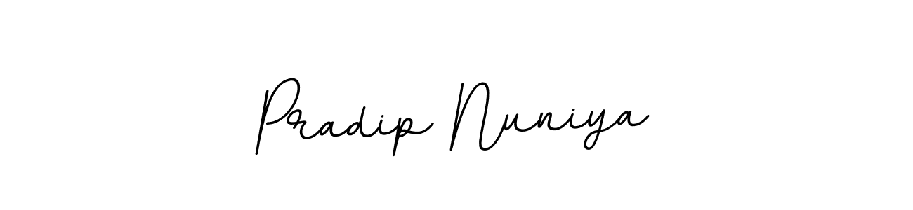 BallpointsItalic-DORy9 is a professional signature style that is perfect for those who want to add a touch of class to their signature. It is also a great choice for those who want to make their signature more unique. Get Pradip Nuniya name to fancy signature for free. Pradip Nuniya signature style 11 images and pictures png