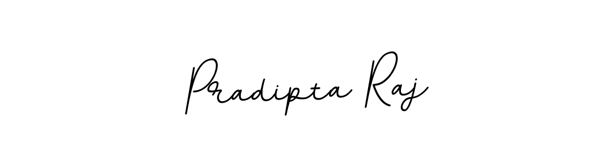 The best way (BallpointsItalic-DORy9) to make a short signature is to pick only two or three words in your name. The name Pradipta Raj include a total of six letters. For converting this name. Pradipta Raj signature style 11 images and pictures png