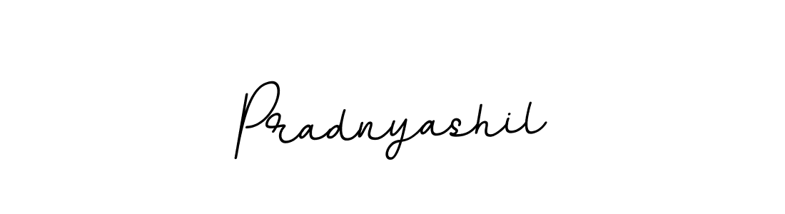 Create a beautiful signature design for name Pradnyashil. With this signature (BallpointsItalic-DORy9) fonts, you can make a handwritten signature for free. Pradnyashil signature style 11 images and pictures png
