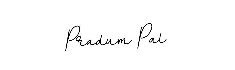 Create a beautiful signature design for name Pradum Pal. With this signature (BallpointsItalic-DORy9) fonts, you can make a handwritten signature for free. Pradum Pal signature style 11 images and pictures png