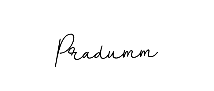 Use a signature maker to create a handwritten signature online. With this signature software, you can design (BallpointsItalic-DORy9) your own signature for name Pradumm. Pradumm signature style 11 images and pictures png