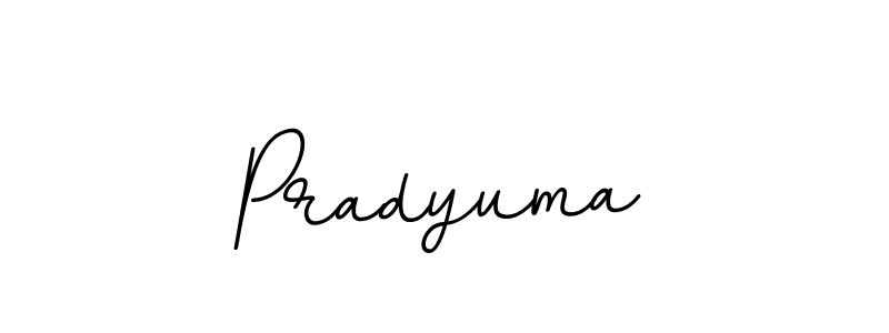 You should practise on your own different ways (BallpointsItalic-DORy9) to write your name (Pradyuma) in signature. don't let someone else do it for you. Pradyuma signature style 11 images and pictures png