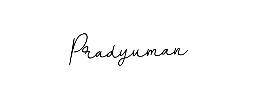 Make a beautiful signature design for name Pradyuman. Use this online signature maker to create a handwritten signature for free. Pradyuman signature style 11 images and pictures png