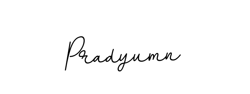 Design your own signature with our free online signature maker. With this signature software, you can create a handwritten (BallpointsItalic-DORy9) signature for name Pradyumn. Pradyumn signature style 11 images and pictures png