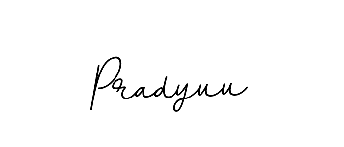 How to make Pradyuu signature? BallpointsItalic-DORy9 is a professional autograph style. Create handwritten signature for Pradyuu name. Pradyuu signature style 11 images and pictures png
