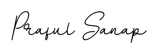 How to make Praful Sanap name signature. Use BallpointsItalic-DORy9 style for creating short signs online. This is the latest handwritten sign. Praful Sanap signature style 11 images and pictures png