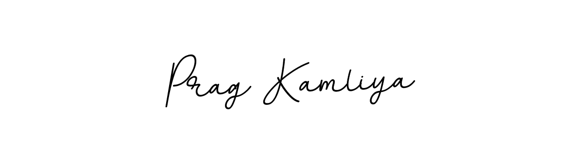 The best way (BallpointsItalic-DORy9) to make a short signature is to pick only two or three words in your name. The name Prag Kamliya include a total of six letters. For converting this name. Prag Kamliya signature style 11 images and pictures png