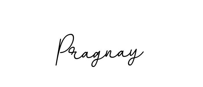 How to make Pragnay name signature. Use BallpointsItalic-DORy9 style for creating short signs online. This is the latest handwritten sign. Pragnay signature style 11 images and pictures png