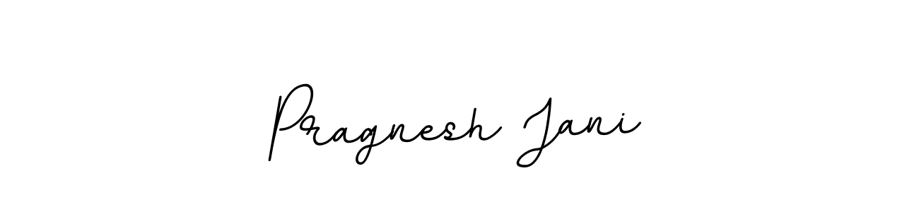 Create a beautiful signature design for name Pragnesh Jani. With this signature (BallpointsItalic-DORy9) fonts, you can make a handwritten signature for free. Pragnesh Jani signature style 11 images and pictures png
