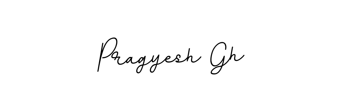 This is the best signature style for the Pragyesh Gh name. Also you like these signature font (BallpointsItalic-DORy9). Mix name signature. Pragyesh Gh signature style 11 images and pictures png