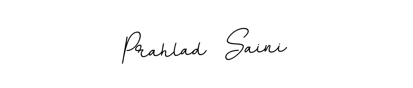 Prahlad  Saini stylish signature style. Best Handwritten Sign (BallpointsItalic-DORy9) for my name. Handwritten Signature Collection Ideas for my name Prahlad  Saini. Prahlad  Saini signature style 11 images and pictures png