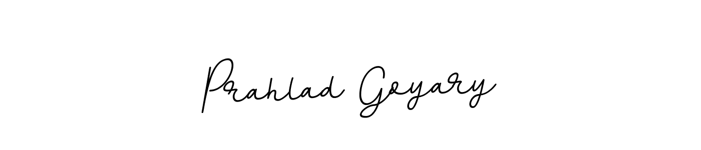 You should practise on your own different ways (BallpointsItalic-DORy9) to write your name (Prahlad Goyary) in signature. don't let someone else do it for you. Prahlad Goyary signature style 11 images and pictures png
