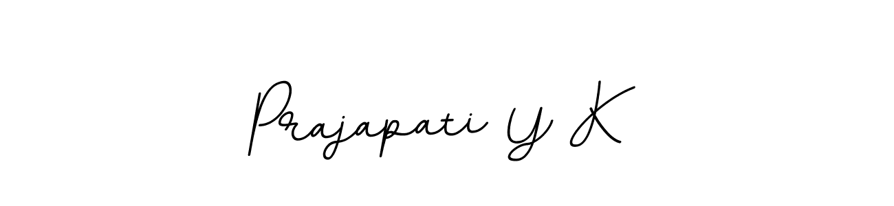 BallpointsItalic-DORy9 is a professional signature style that is perfect for those who want to add a touch of class to their signature. It is also a great choice for those who want to make their signature more unique. Get Prajapati Y K name to fancy signature for free. Prajapati Y K signature style 11 images and pictures png