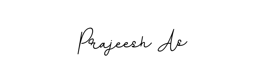 Also You can easily find your signature by using the search form. We will create Prajeesh As name handwritten signature images for you free of cost using BallpointsItalic-DORy9 sign style. Prajeesh As signature style 11 images and pictures png