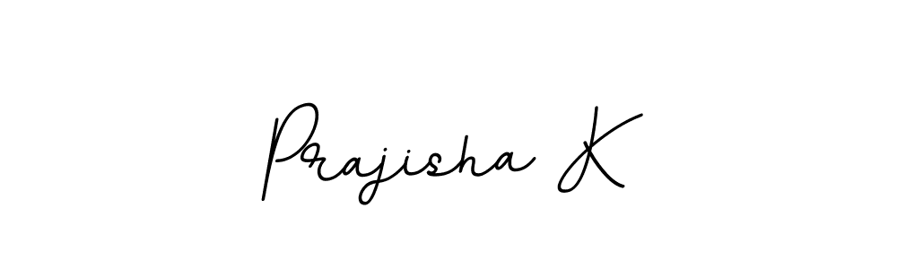 How to make Prajisha K signature? BallpointsItalic-DORy9 is a professional autograph style. Create handwritten signature for Prajisha K name. Prajisha K signature style 11 images and pictures png