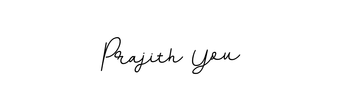 Similarly BallpointsItalic-DORy9 is the best handwritten signature design. Signature creator online .You can use it as an online autograph creator for name Prajith You. Prajith You signature style 11 images and pictures png
