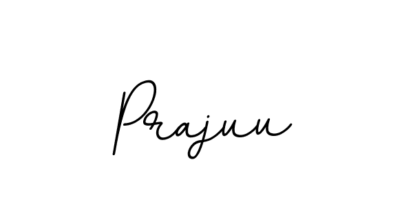 How to make Prajuu signature? BallpointsItalic-DORy9 is a professional autograph style. Create handwritten signature for Prajuu name. Prajuu signature style 11 images and pictures png