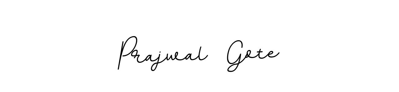 You can use this online signature creator to create a handwritten signature for the name Prajwal  Gote. This is the best online autograph maker. Prajwal  Gote signature style 11 images and pictures png