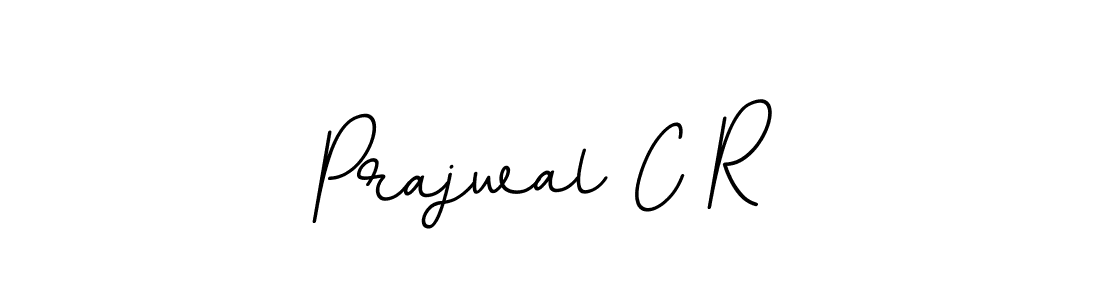 Prajwal C R stylish signature style. Best Handwritten Sign (BallpointsItalic-DORy9) for my name. Handwritten Signature Collection Ideas for my name Prajwal C R. Prajwal C R signature style 11 images and pictures png