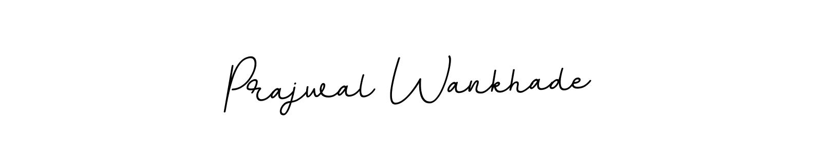 It looks lik you need a new signature style for name Prajwal Wankhade. Design unique handwritten (BallpointsItalic-DORy9) signature with our free signature maker in just a few clicks. Prajwal Wankhade signature style 11 images and pictures png