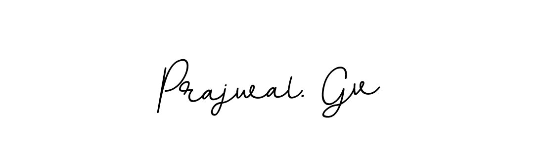 You should practise on your own different ways (BallpointsItalic-DORy9) to write your name (Prajwal. Gv) in signature. don't let someone else do it for you. Prajwal. Gv signature style 11 images and pictures png
